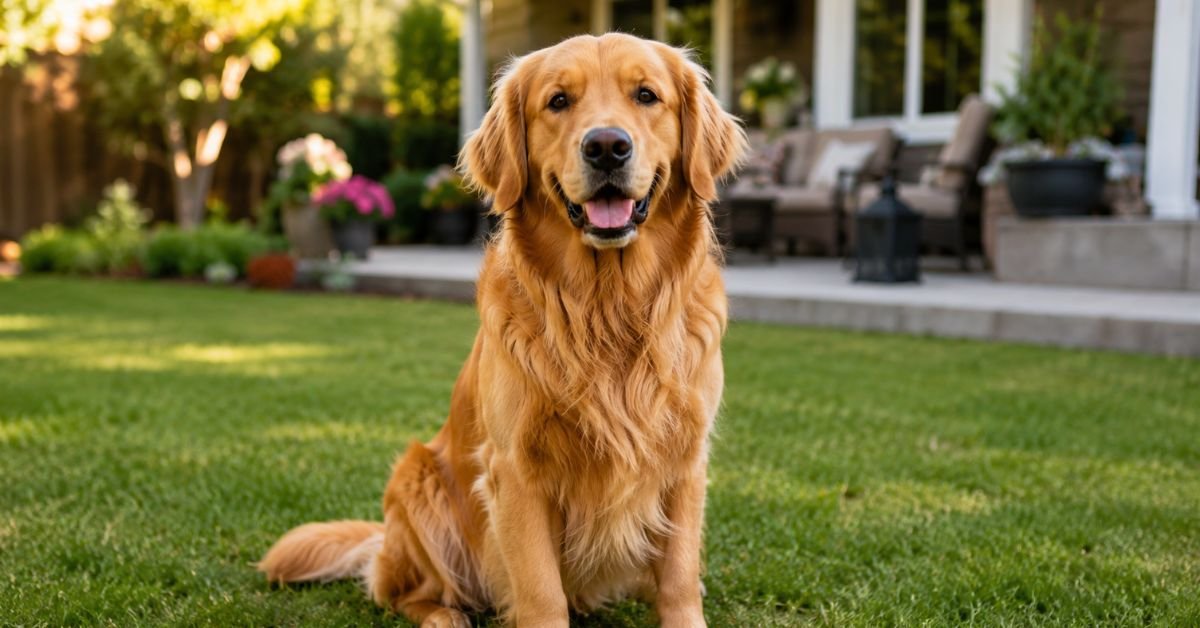 Golden retriver food and nutrition