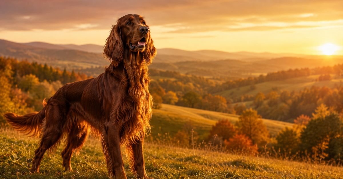 irish setter dog