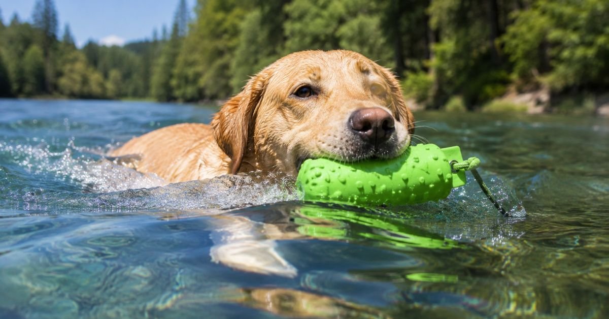 Labrador retriever swimming guide