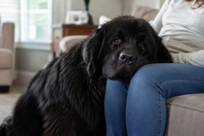 Newfoundland dog breed