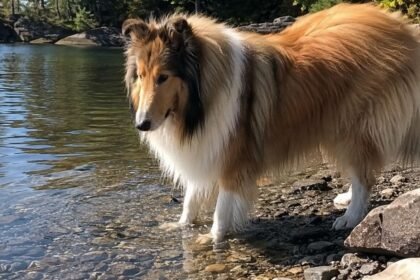 coliie dog swimming guide