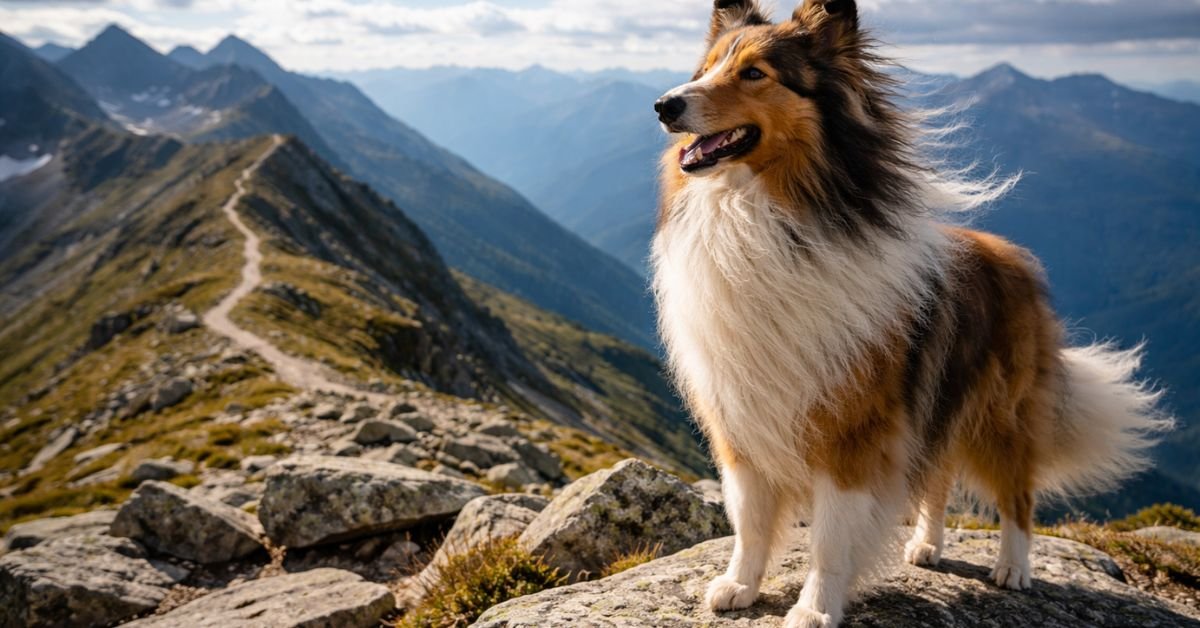 collie dog hiking tips