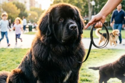 Socialization of Newfoundland Dog
