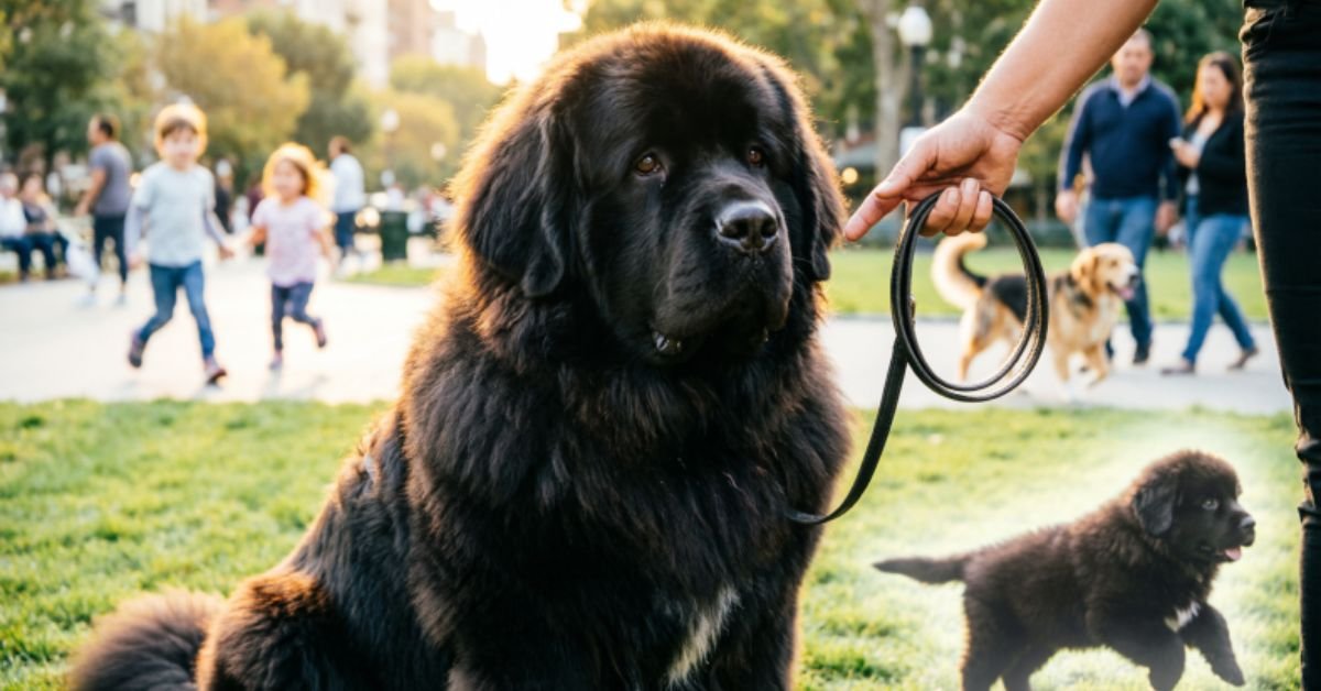Socialization of Newfoundland Dog