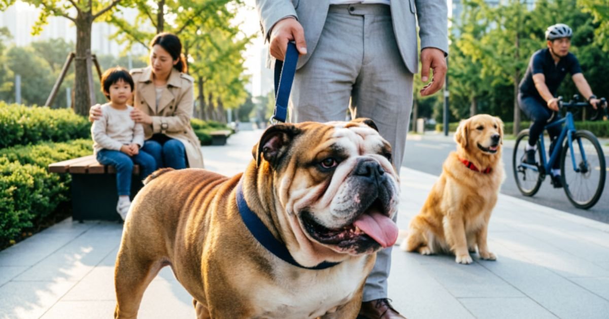 Socialization of Bulldog