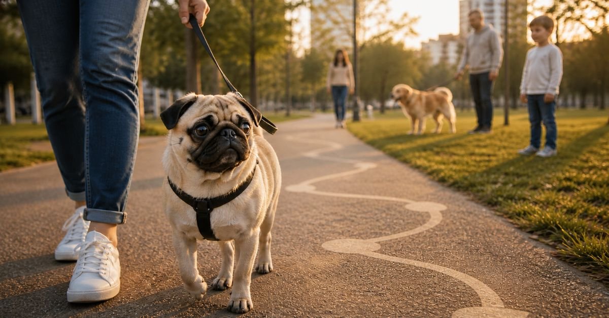 Socialization of Pug Dog