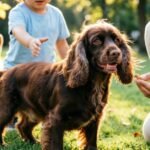 Socialization of Cocker Spaniel Dog