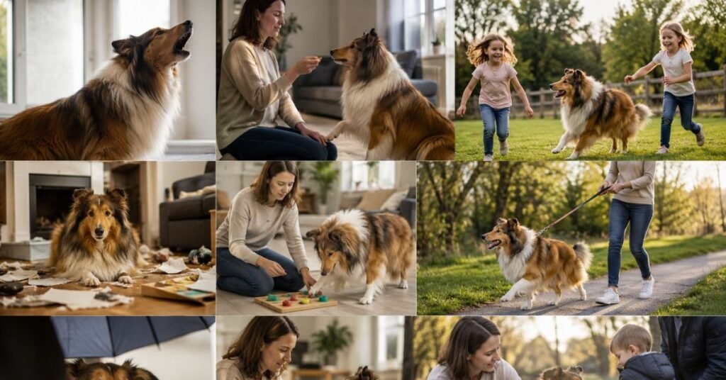 5 Common Collie Dog Behavior Problems